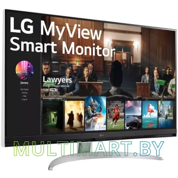 Монитор LG MyView Smart Monitor 32SQ700S-W картинка 2